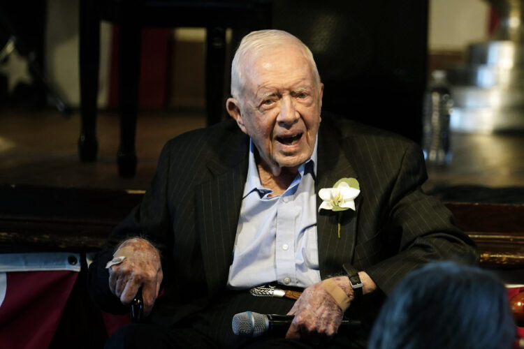 Jimmy Carter celebrates 98